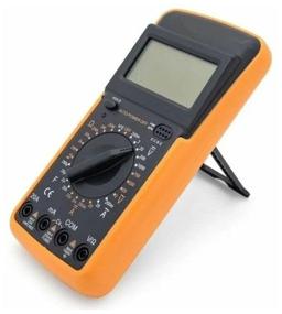 img 4 attached to Multimeter, digital multimeter, electrical measuring instrument, measurement fixation, AC voltage measurement, capacitor capacitance measurement