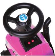 babycare new holland tractor, pink logo
