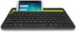 keyboard bluetooth logitech k480 (920-006368) membrane, radius up to 10 m, for tablet, black logo