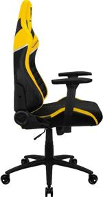 img 2 attached to Gaming chair ThunderX3 TC5, upholstery: faux leather, color: Bumblebee Yellow