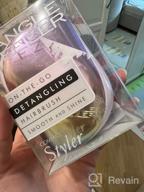 img 1 attached to Tangle Teezer Styler: Achieve Smooth and Detangled Hair with Lilac Gleam Brush review by Aneta Budziska ᠌