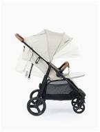 stroller happy baby ultima v2 x4, beige, chassis color: black логотип