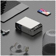 unic t6 mini projector for home, office / home cinema 1920x1080 full hd, 3d / projector led, multimedia wifi, android логотип