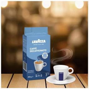 img 3 attached to Ground coffee Lavazza Caffe Decaffeinato vacuum package, 250 g, vacuum package, 4 pack.