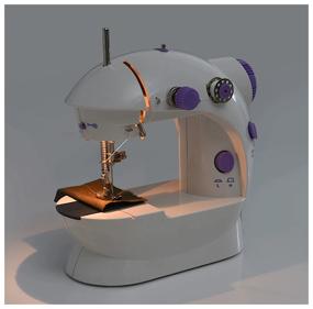 img 4 attached to 🧵 Compact and Portable Mini Sewing Machine SM-202A: Enrich Your Sewing Experience!