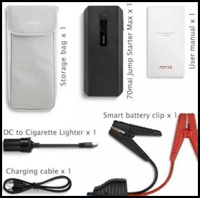 img 4 attached to 70mai Jump Starter Max Midrive PS06 black