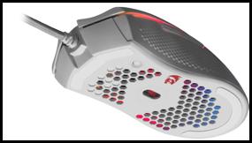 img 2 attached to Gaming mouse Redragon Storm RGB, 12400dpi, light, white