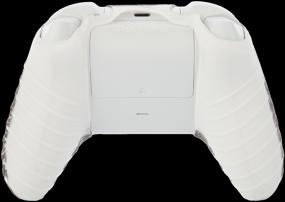 img 2 attached to Protective Silicone Case for Xbox One Joystick (Grip for Microsoft Xbox One, One S, One X Controllers) with Pattern, Black on White