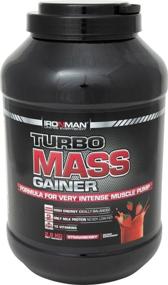 img 4 attached to Gainer IRONMAN Turbo Mass Gainer, 2800 g, strawberry