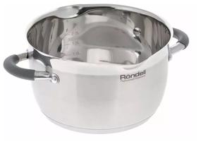 img 4 attached to Set of pans Rondell Flamme RDS-339 4 pr. silver