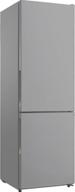 refrigerator weissgauff wrk 190 x full nofrost, stainless steel logo