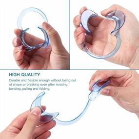 img 3 attached to 18-Piece AZDENT Intraoral Dental Cheek Lip Retractor Kit With Large, Small, And Medium Sizes For Teeth Whitening And Mouth Opening