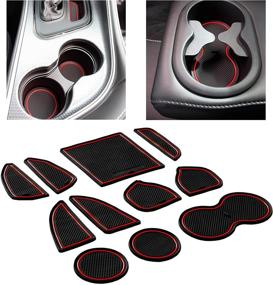 img 4 attached to Custom Console Liner Accessories Challenger Interior Accessories