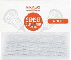 img 3 attached to Improve Your Lacrosse Game With Ninjalax SemiHard Mesh: Consistent Pocket, Accurate Shots, And Quick Release