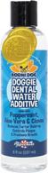 bodhi dog peppermint fresh breath dental water additive: boost teeth, breath, and gum health! tartar cleaning, plaque remover & fresh drinking oral care, no brush required! логотип