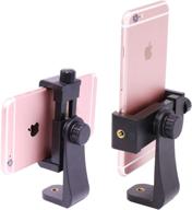 📱 ulanzi phone tripod adapter mount: versatile adjustable cell phone holder for iphone, samsung, google - vertical & horizontal bracket with universal clamp logo