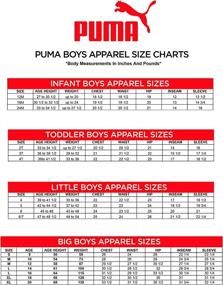 img 1 attached to PUMA Performance Graphic Black Short for Boys - Clothing Sets