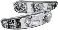 🚘 gmc yukon denali clear bumper lights by spec-d tuning: enhance your ride's style! logo