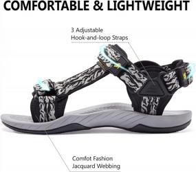 img 1 attached to Men'S Outdoor Water Shoes: CAMELSPORTS Athletic Sandals With Straps For Fishing, Beach, And Summer Activities