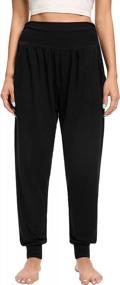 img 3 attached to Stay Comfortable And Stylish With Annenmy Women'S High Waisted Yoga Sweatpants - Perfect For Workouts!