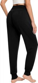 img 2 attached to Stay Comfortable And Stylish With Annenmy Women'S High Waisted Yoga Sweatpants - Perfect For Workouts!