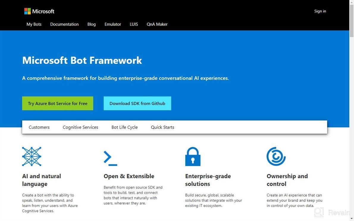img 1 attached to Microsoft Bot Framework review by Jason Epstein