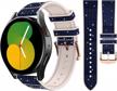 goton bling strap for samsung galaxy watch 5 & 4 band - active 2 40mm 44mm - watch5 pro 45mm - watch4 classic 46mm 42mm - watch 3 41mm, women 20mm glitter silicone wristband accessories midnight blue logo