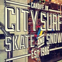 city surf cardiff 标志