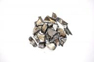 100 grams of 97% pure hafnium metal pieces, 25mm (1”) or smaller logo