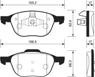 marshall disc brake pads 1pc логотип