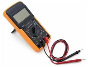 img 3 attached to Multimeter, digital multimeter, electrical measuring instrument, measurement fixation, AC voltage measurement, capacitor capacitance measurement