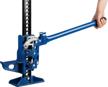 mechanical jack zubr professional hi-jack 43045-3-110 (3 t) blue logo