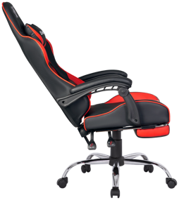 img 4 attached to Computer chair Defender Pilot gaming, upholstery: imitation leather, color: black/red