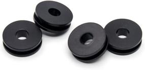 img 3 attached to 🏍️ Motorcycle Parts - Set of 4 Detachable Windshield Bushing Grommets for Road King & Heritage Softail