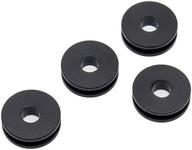 🏍️ motorcycle parts - set of 4 detachable windshield bushing grommets for road king & heritage softail логотип