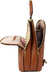 img 1 attached to Стильная и практичная: женская сумка-рюкзак LA DEARCHUU для путешествий и учебы