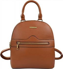 img 4 attached to Стильная и практичная: женская сумка-рюкзак LA DEARCHUU для путешествий и учебы