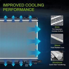 img 1 attached to 🔥 AUTOSAVER88 Radiator: Compatible with Subaru Impreza 2.5L ('04-'07), 2.0L ('03-'05), Subaru Baja 2.5L ('04-'06), Saab 9-2X 2.5L ('05-'06) - ATRD1060