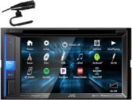 jvc kw-v25bt: premium 6.2-inch wvga clear resistive touch monitor with bluetooth & 13-band eq logo