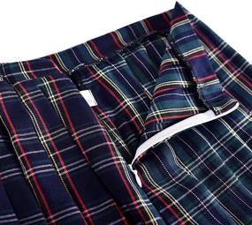 img 1 attached to 🏻 Stylish Tartan Girls Skirt: Perfect School Uniform at Skirts & Skorts