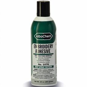 img 1 attached to AlbaChem 1076 Embroidery Adhesive Spray, 10 Oz Can