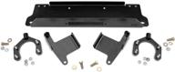 jeep wrangler jk winch mounting plate by rough country - 1162 logo