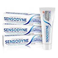 🦷 sensodyne whitening toothpaste for sensitive teeth - ideal for sensitivity relief logo