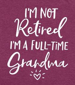 img 1 attached to Топы Blessed Nana: идеальная футболка для бабушки на постоянной основе