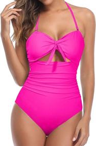 img 4 attached to Tempt Me Cutout Bikini Swimsuit Women's Clothing at Swimsuits & Cover Ups