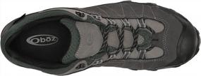 img 2 attached to Keep Your Feet Dry On Trail With Oboz Men'S Bridger Low B-Dry Waterproof Hiking Shoe