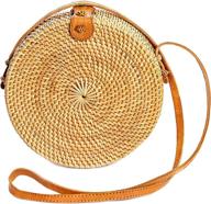 👜 handmade rattan women's bags - top-handle handbag & wallet collection logo