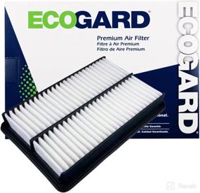 img 4 attached to ECOGARD XA6280 Premium Engine Air Filter for Mazda CX-5, 3, 6 - 2012 to 2021 Models