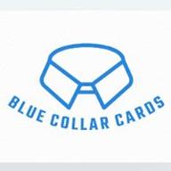 blue collar card logo