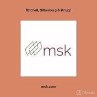 img 1 attached to Mitchell, Silberberg & Knupp review by Dan Sturm